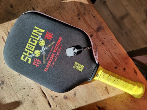 Customer photo review of The Shogun 16mm Pickleball Paddle