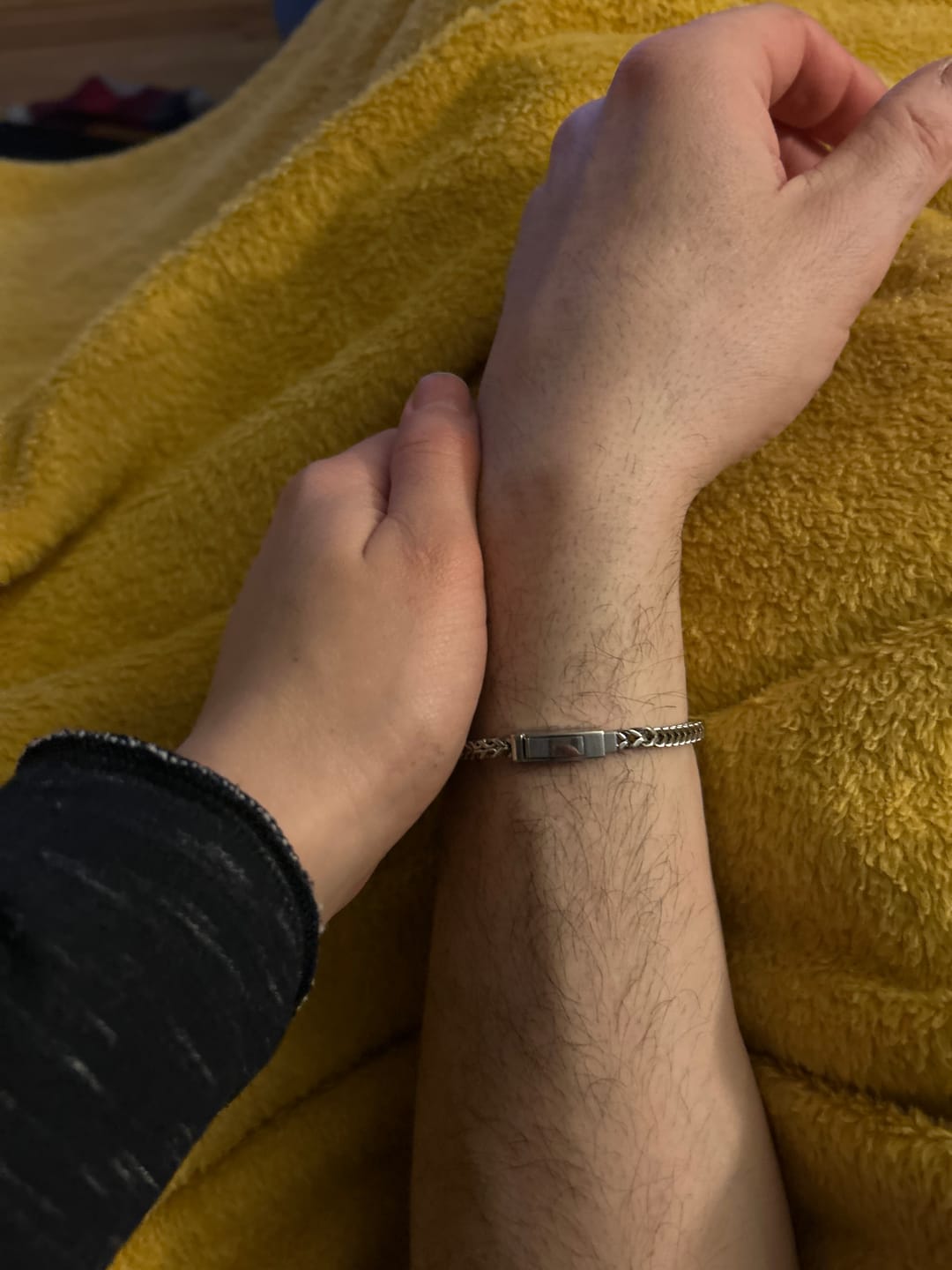 Customer photo review of 4mm Franco Link Bracelet