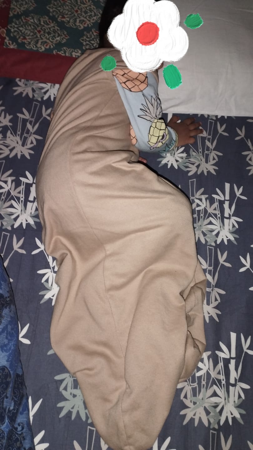 Customer photo review of Sleeping Sack (winter edition)