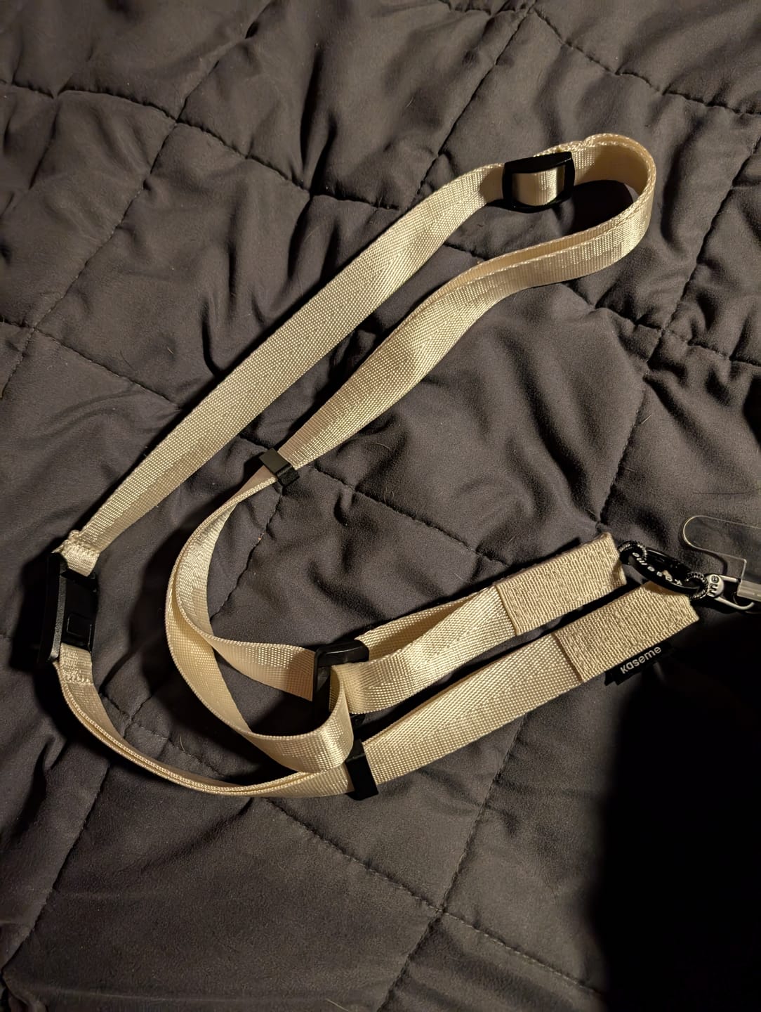 Customer photo review of Crossbody Phone Strap Beige