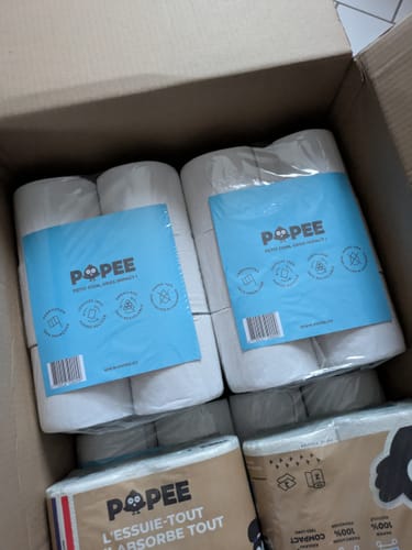 Customer photo review of PAPIER TOILETTE Compact - 24 ou 72 rouleaux