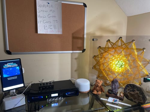 Customer photo review of Qi Coil™ Aura 24" Gold (5 Level)