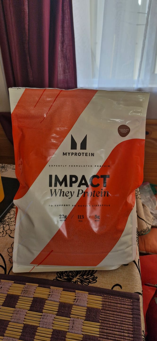 Customer photo review of MYPROTEIN Impact Whey Protein Proteina 2.5 Kg