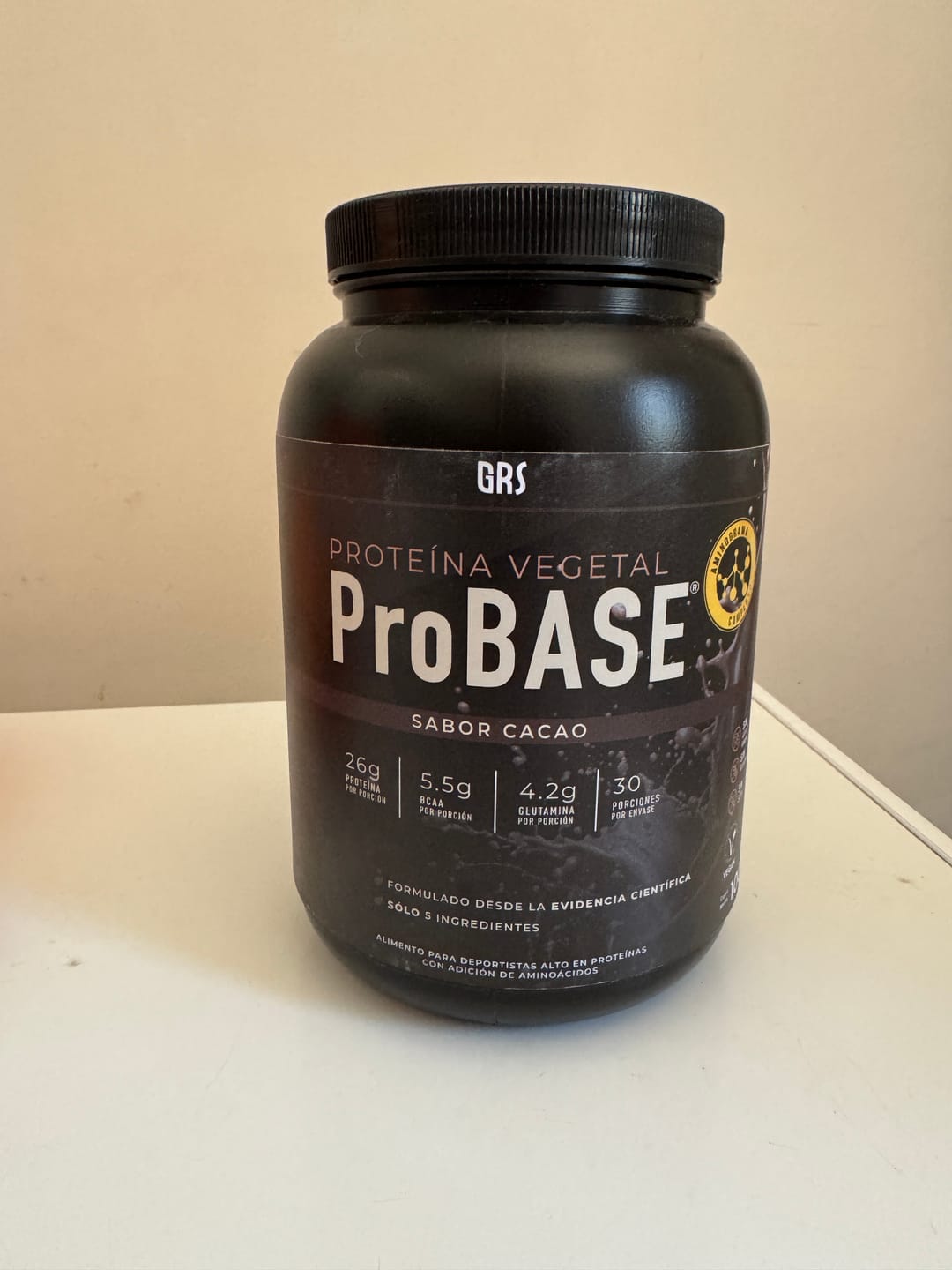 Customer photo review of Proteína ProBASE Cacao