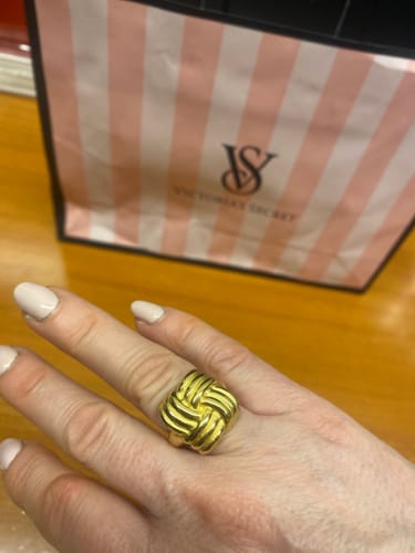 Customer photo review of Anello Matelassé