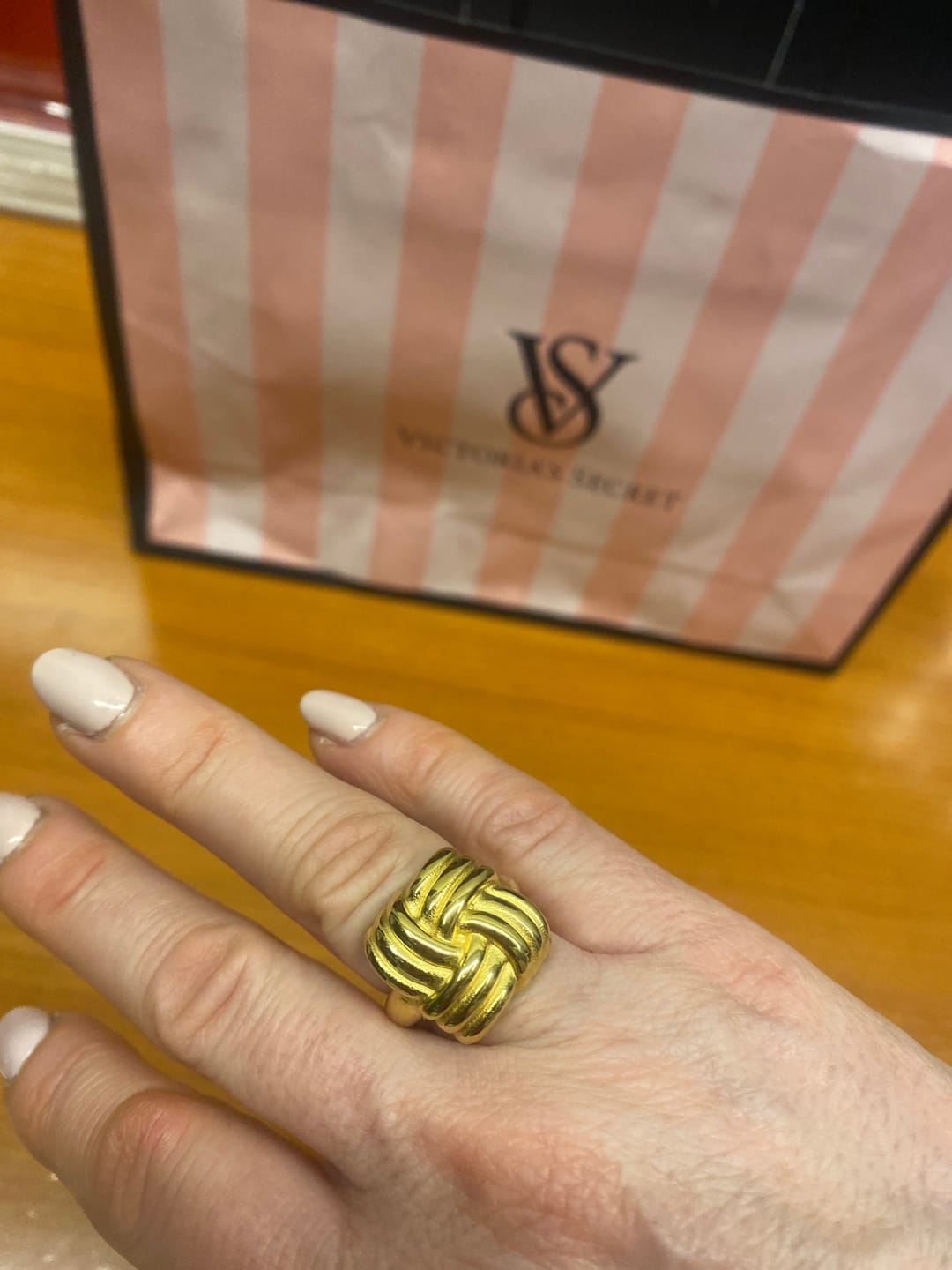 Customer photo review of Anello Matelassé
