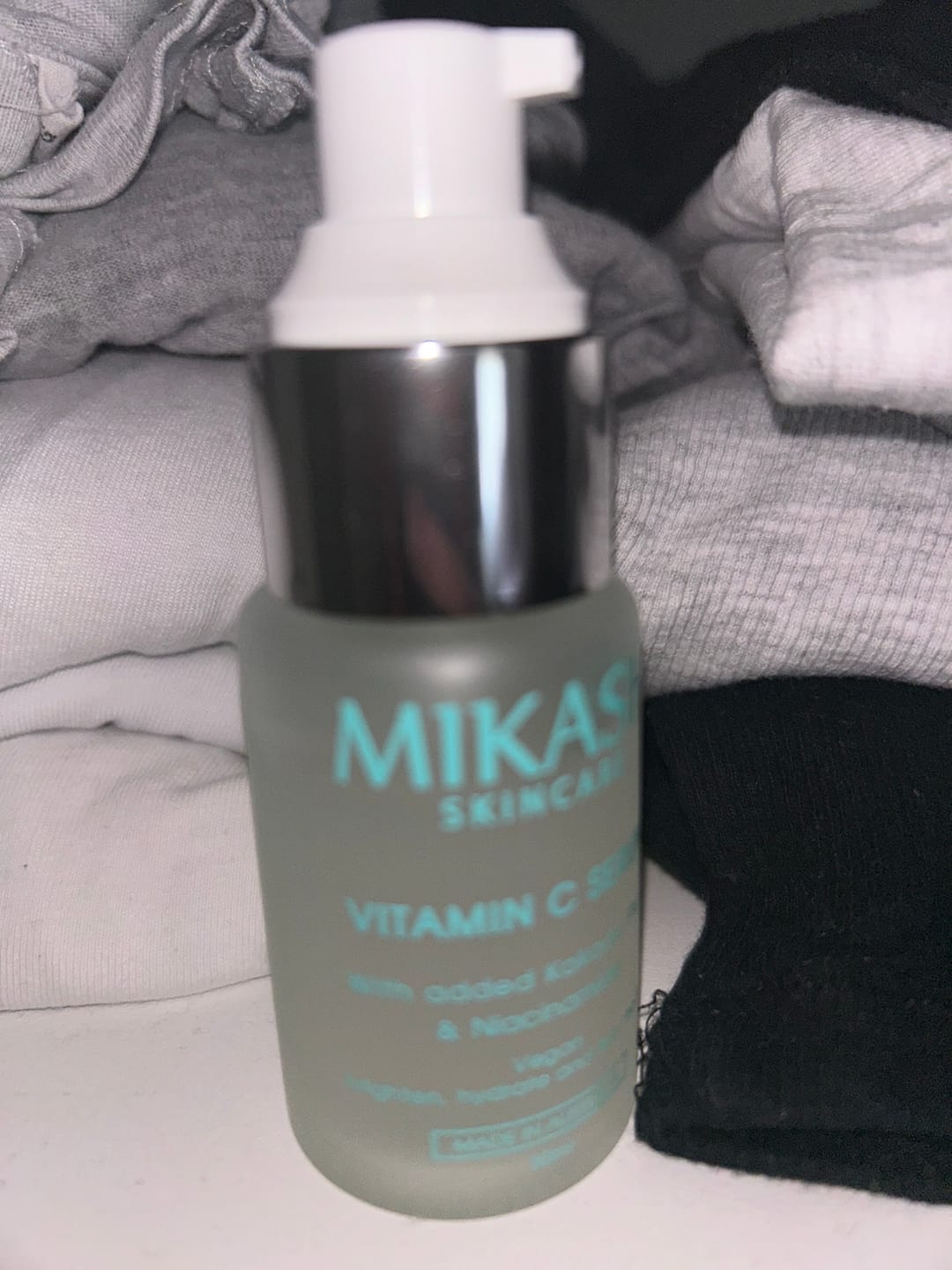 Customer photo review of Vitamin C serum 30ml