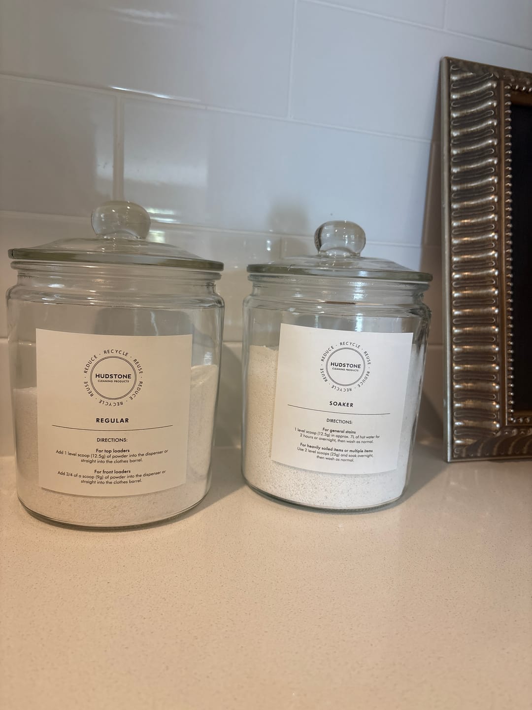 Customer photo review of Hudstone Powder Pack (Free Shipping - Scoops included)