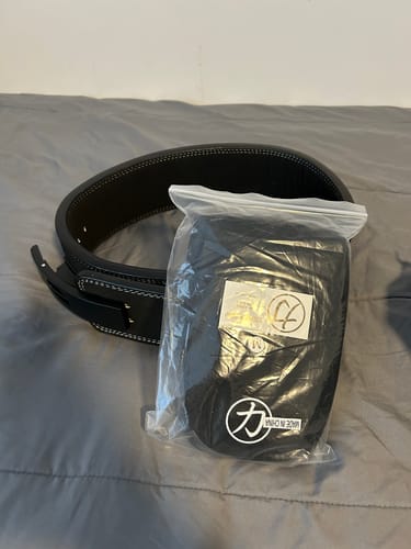 Customer photo review of 13MM Lever Belt - Black - IPF Approved