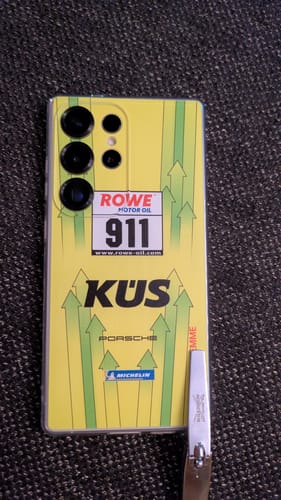 Kundenbewertung mit Foto zu Grello Porsche GT Livery - Individuelle Handyhülle für Samsung