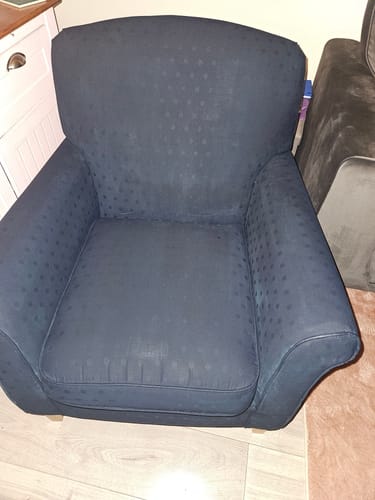 Customer photo review of Fabric Paint -- Dark Blue