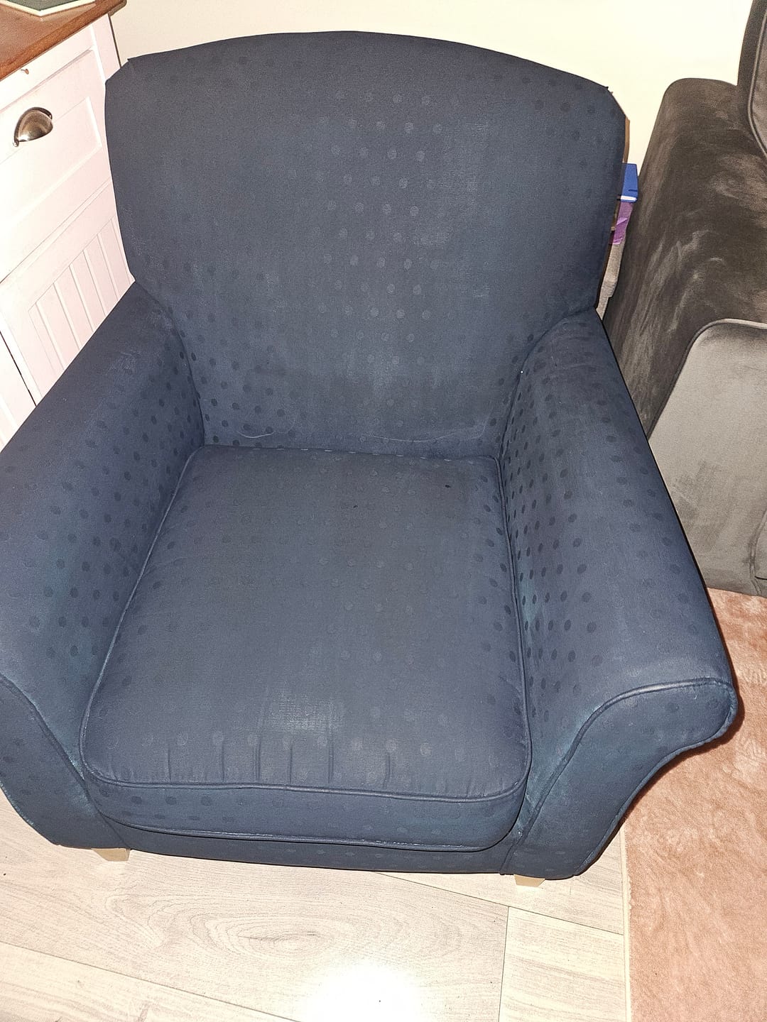 Customer photo review of Fabric Paint -- Dark Blue