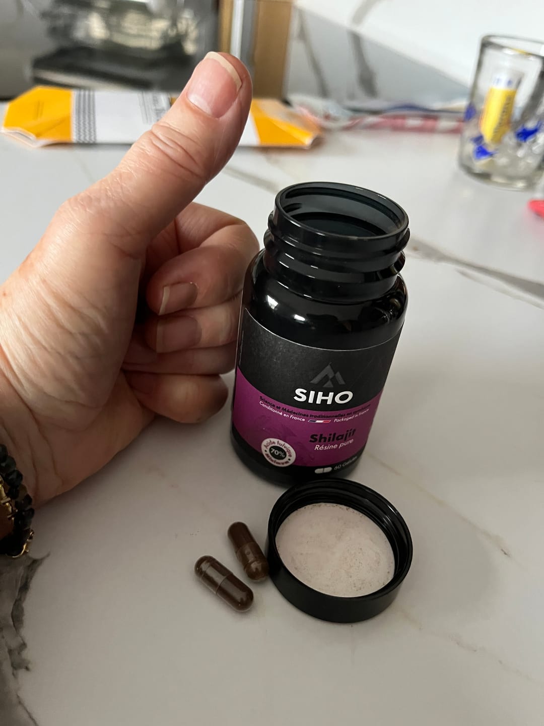 Customer photo review of Shilajit Pur en gélules - SIHO