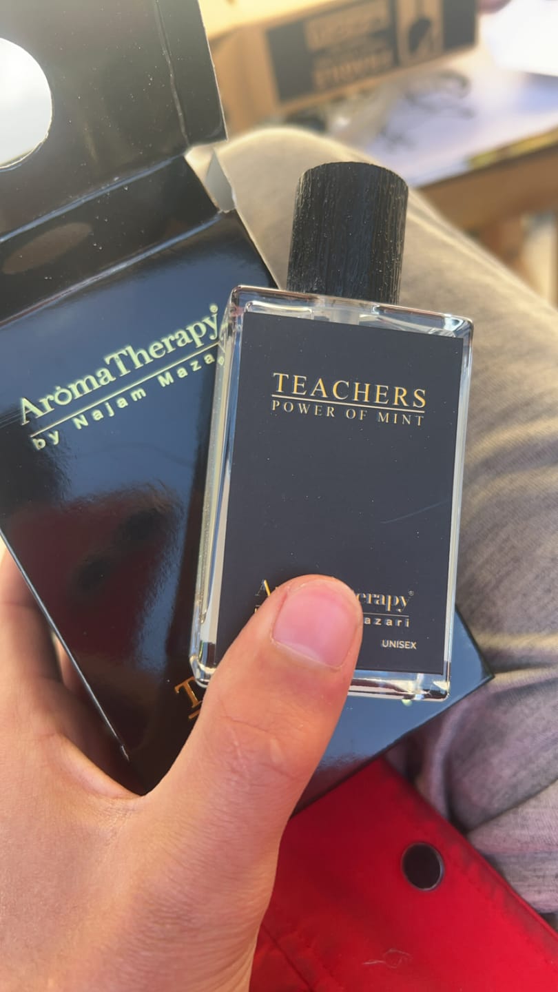 Customer photo review of Teacher Natural Perfume - Made With Mint - Aroma to Attract!!