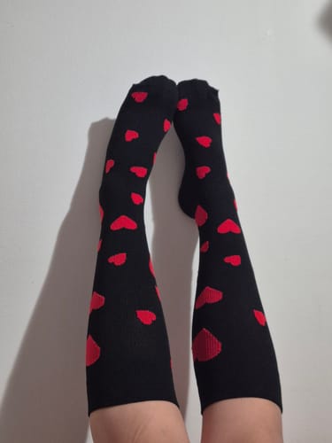 Customer photo review of LOVE ❤ YoU Compression Wear® • Knee High