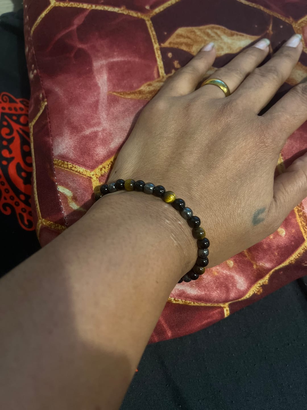 Customer photo review of BRACELET TIGRE • BRACELET TRIPLE PROTECTION