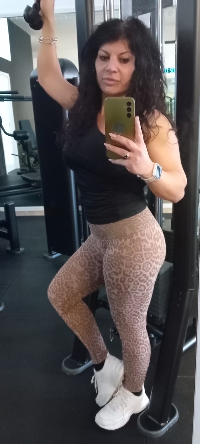 Customer photo review of Leggings Push up Gym Fashion Nero