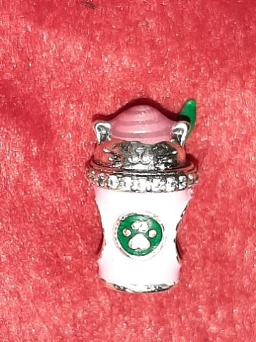 S. review of 925 Sterling Silver Kitty Charm image 1 out of 1