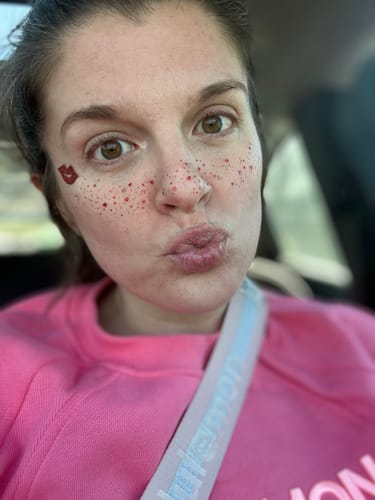 Customer photo review of Sweetheart Speckles - Limited Edition