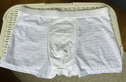 Kundenbewertung mit Foto zu Boxershorts - Premium Eisseide