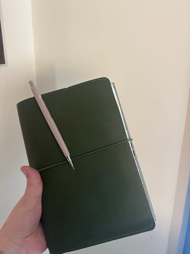 Customer photo review of Fast Brain Daily Productivity Planner- Single Notebook