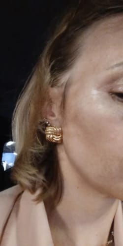 Customer photo review of Paris Earrings