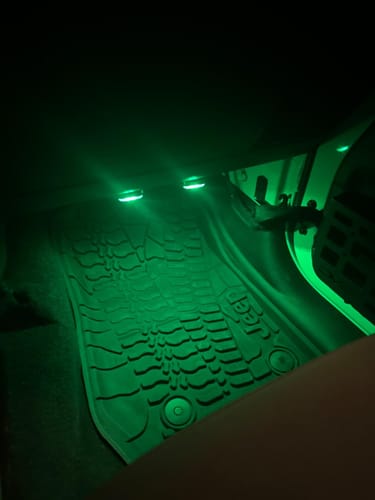 Customer photo review of Mini Wireless LEDs