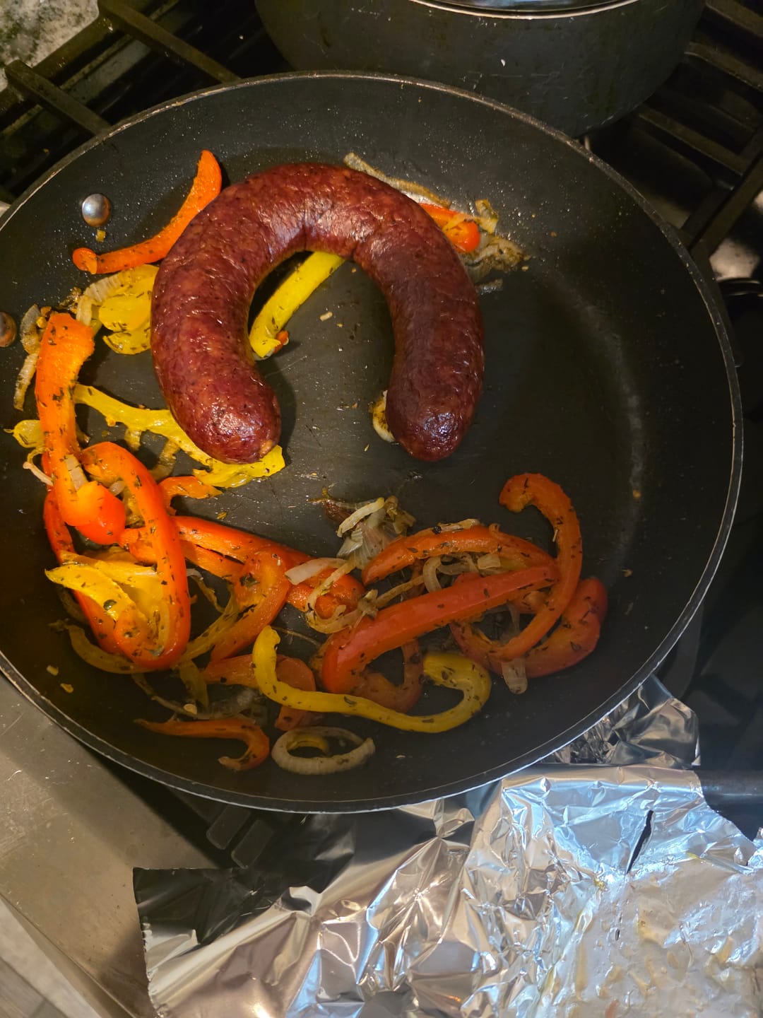 Customer photo review of Oxtail Infused Beef Sausage