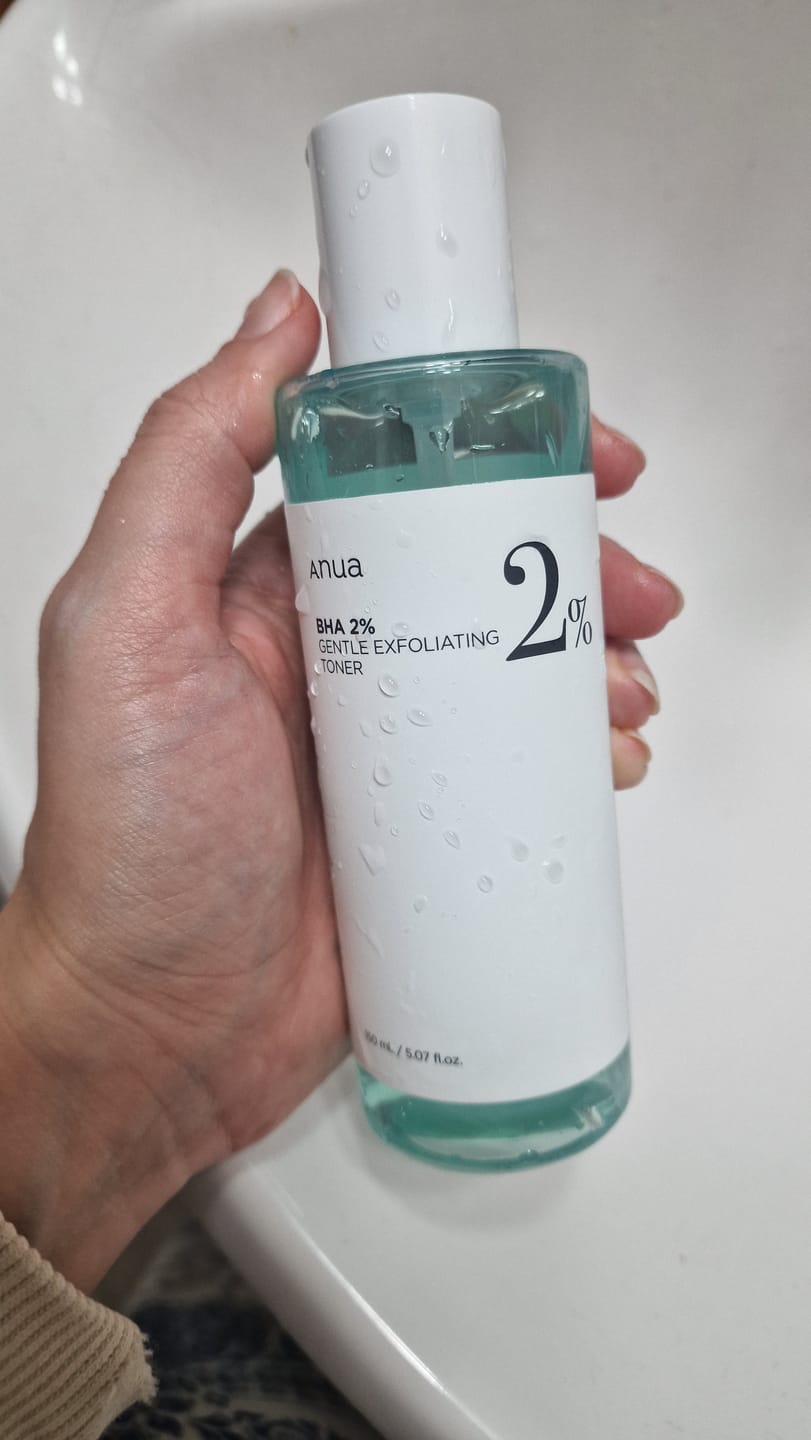 Customer photo review of Maigs toniks ādai ar pīlinga efektu un salicilskābi Anua BHA 2% Gentle Exfoliating Toner