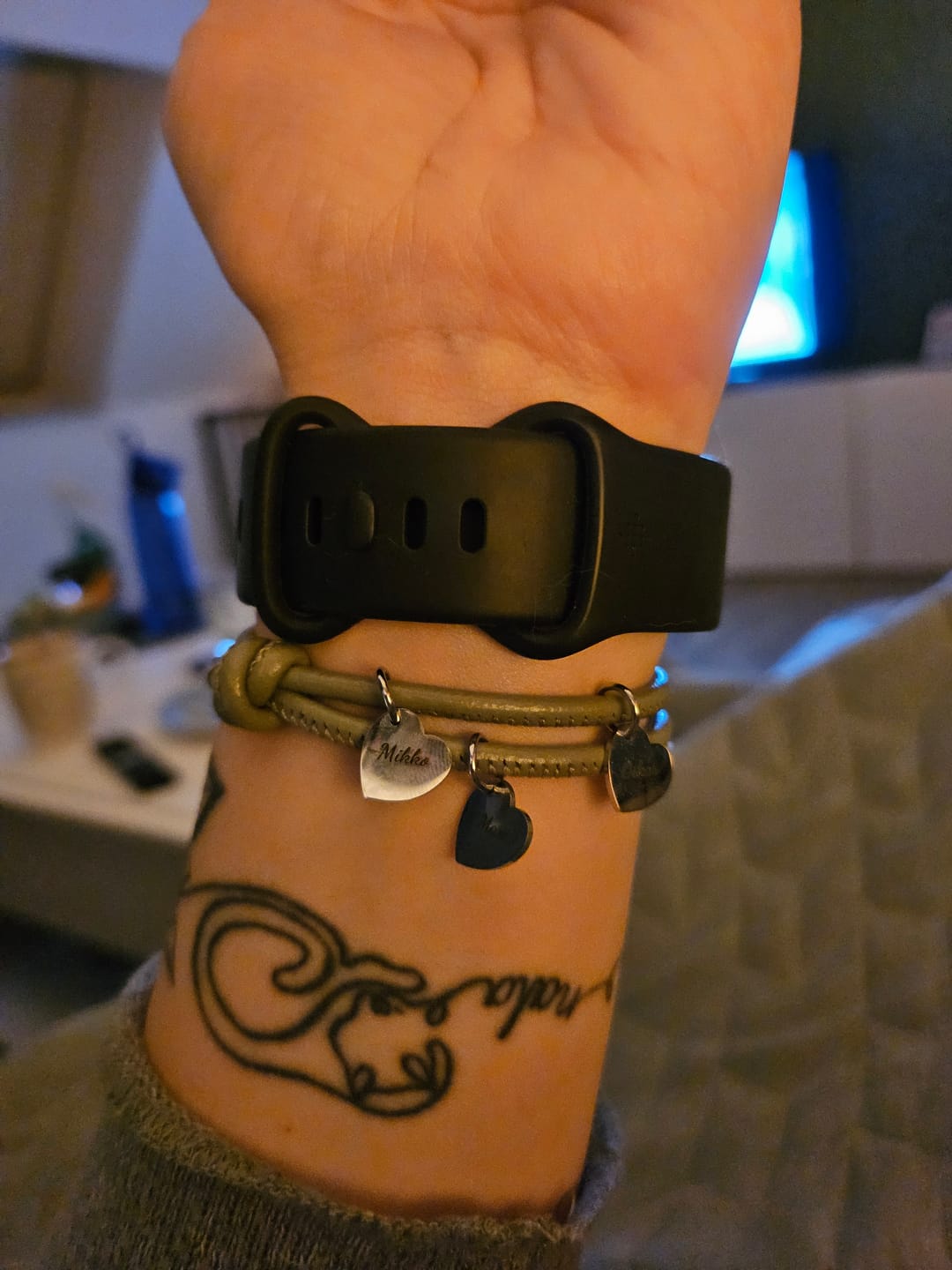 Customer photo review of Meine Liebsten - Familien-Lederarmband