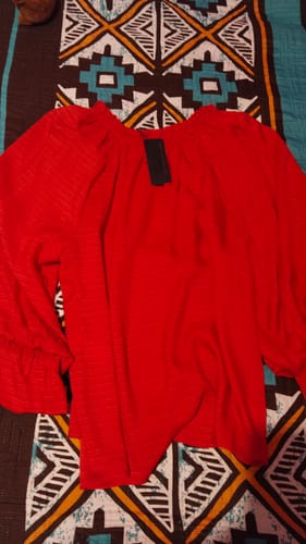 Customer photo review of Blusa - 553994 - ROJ