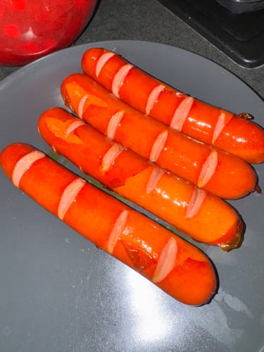 Customer photo review of Frankfurter Art Rindswurst