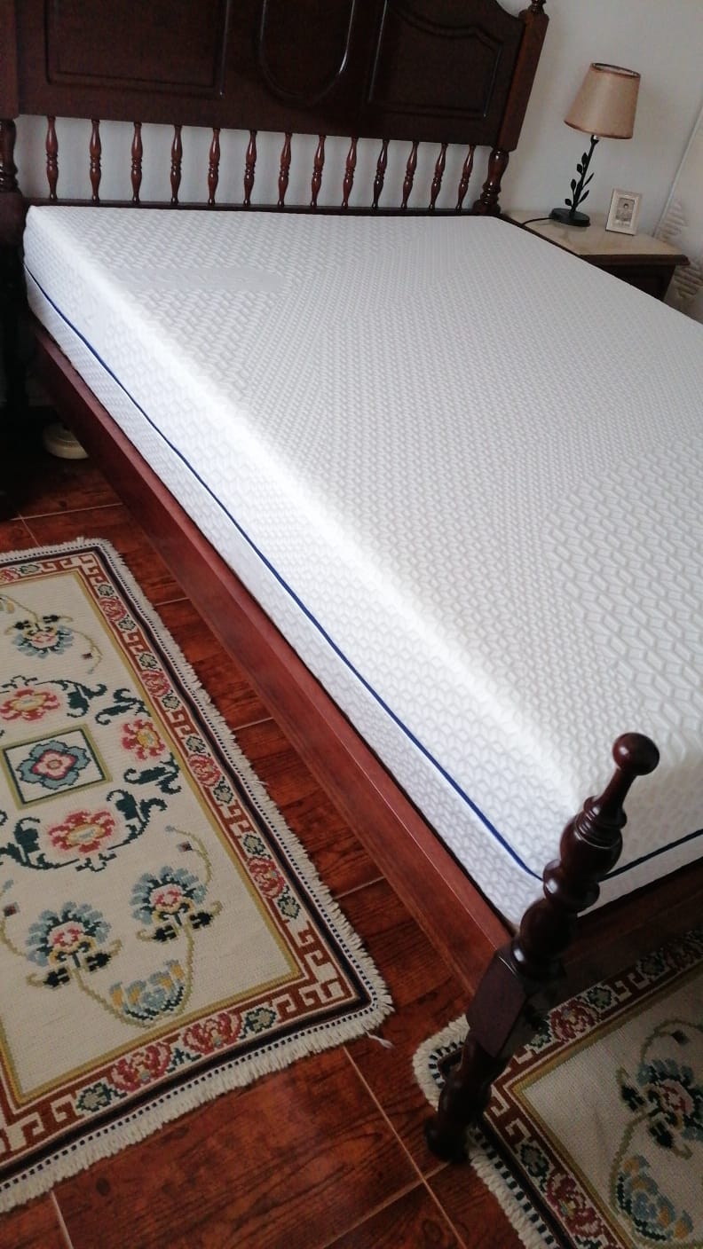 Customer photo review of Colchão M5 | Macio | Para quem Dorme de Lado