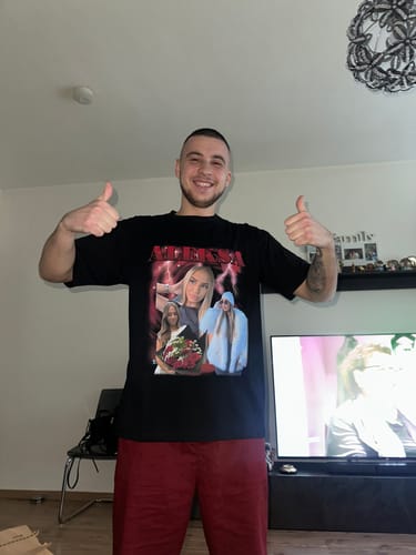 Customer photo review of 90er Vintage Bootleg - Individuelles T-Shirt