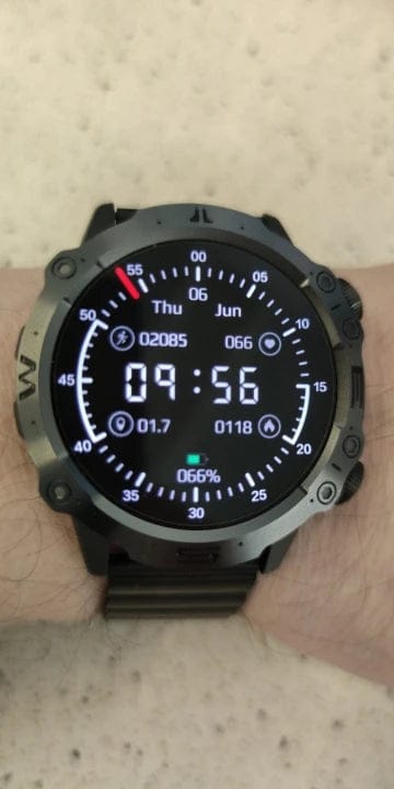 Customer photo review of Bearscome PRO 3 High-end ECG/EKG blood sugar health HD sports smart watch