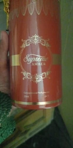 Customer photo review of Bait Al Bakhoor Supreme Amber Oil Perfume 20ml