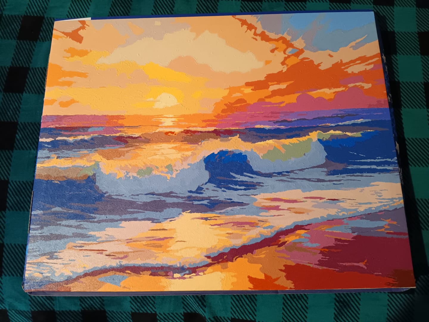 Customer photo review of Sunset Surf