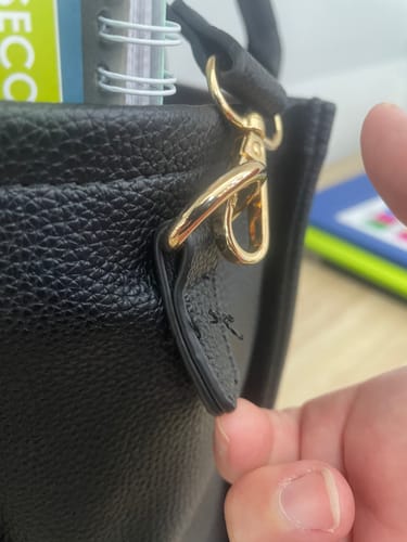Customer photo review of Manhattan Logo Tote Bag