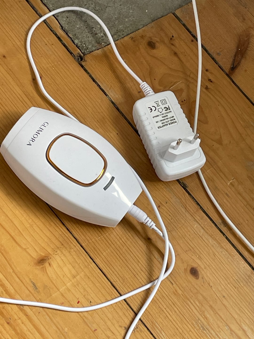 Customer photo review of GLIMORA®  - IPL Haarentfernung