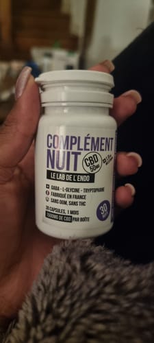 Customer photo review of Cure sommeil CBD Mélatonine - 1500mg