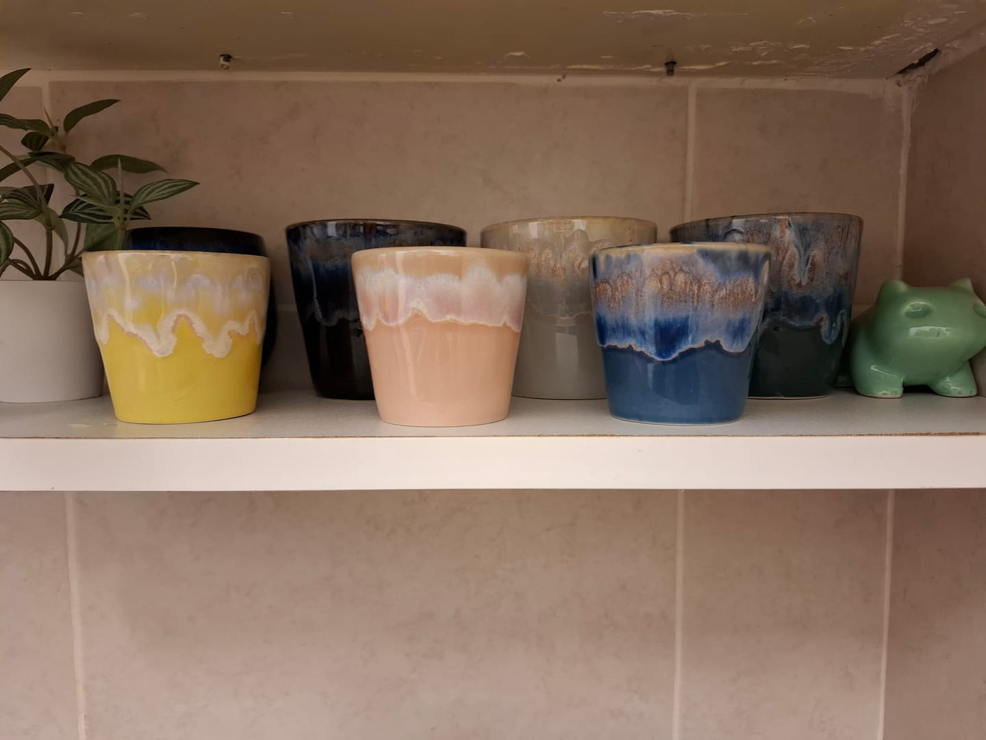 Customer photo review of כוסות אספרסו קרמיקה סדרת- ים