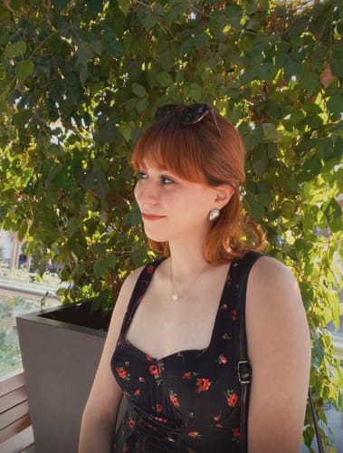 Customer photo review of Collar Con Perla y Mini Zirconia