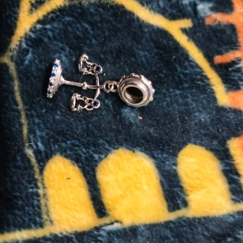Customer photo review of 925 Sterling Silver Balance Scale Charm