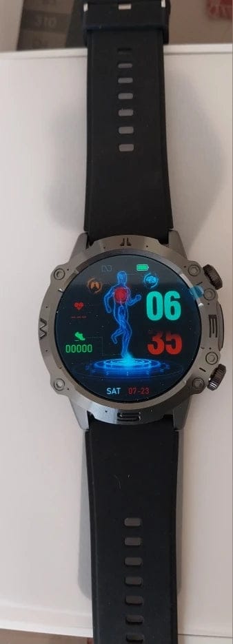 Customer photo review of Bearscome PRO 3 High-end ECG/EKG blood sugar health HD sports smart watch