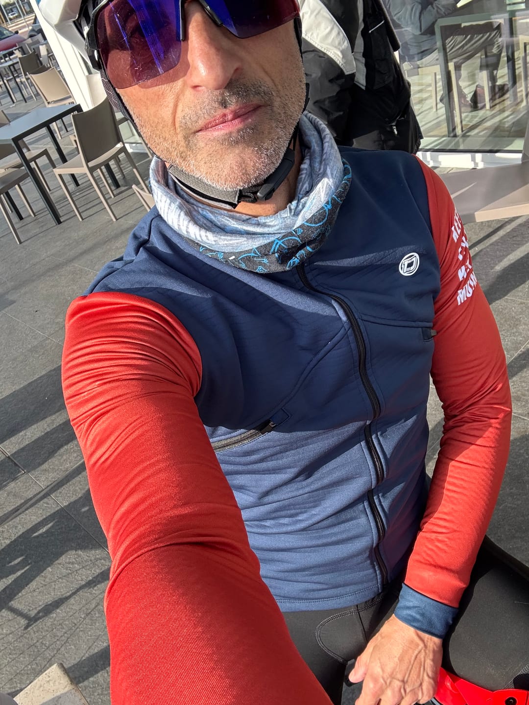 Customer photo review of FISHSCALE THERMAL BIB SHORTS