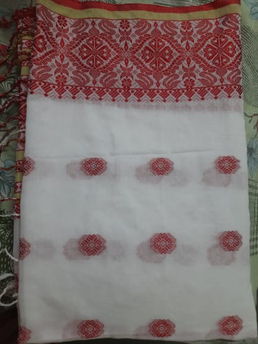 Customer photo review of Roopdarsana Special Khadi Cotton Saree