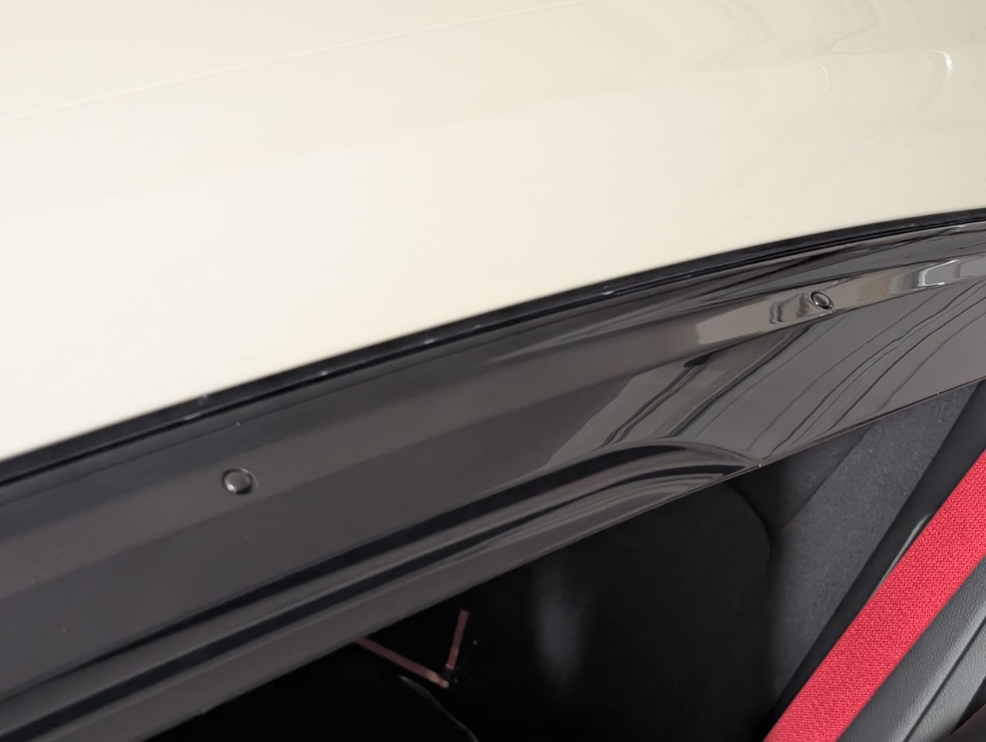 Customer photo review of 2022-Up Honda Civic Acura Integra | JDM Clip-On Side Vent Window Visors Rain Guard