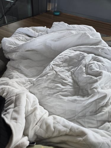 Customer photo review of King / Super-King Weighted Blanket II