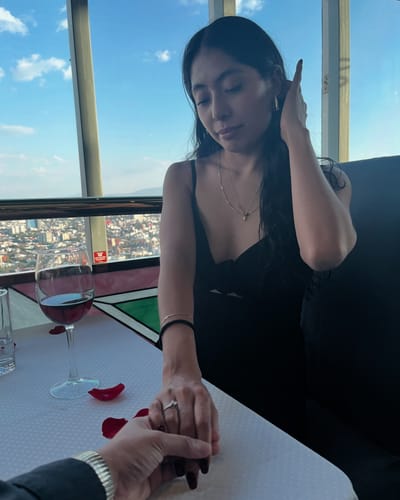 Customer photo review of Cena Romántica