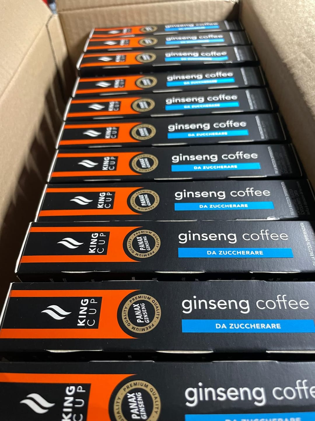 Customer photo review of 120 capsule Nespresso®* Caffè al ginseng da zuccherare
